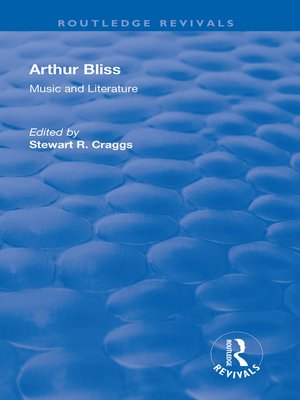 cover image of Arthur Bliss